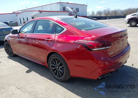 2020 Genesis G80 3.3T Sport Awd from USA, damaged, VIN KMTFN4JB5LU337782